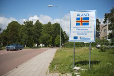 Ahvenanmaalla puhutaan ruotsia